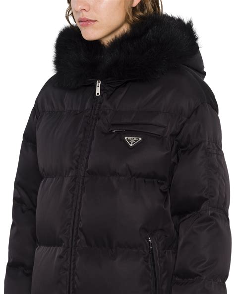 prada classic puffer jacket|prada puffer jacket sale.